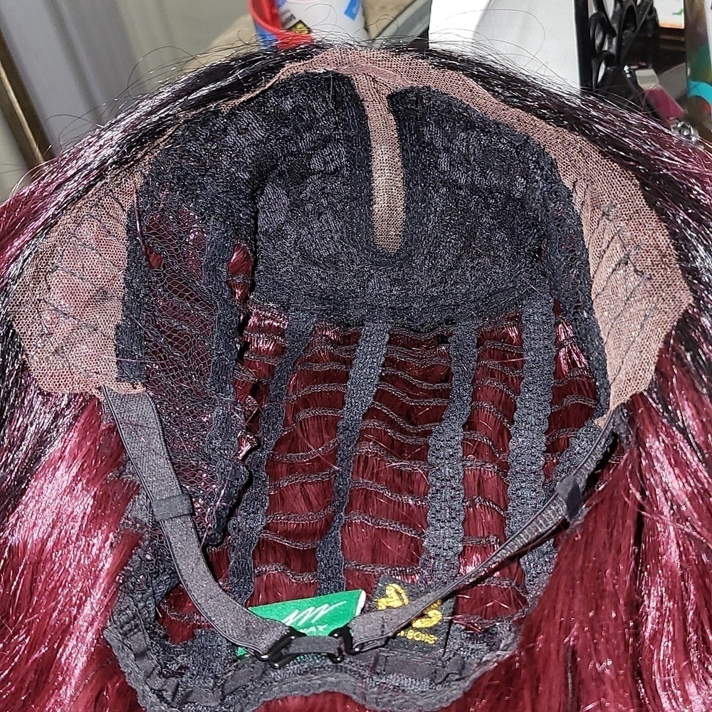 Bobbi Boss Lace Front Bob - Burgundy - Picture 8 of 9